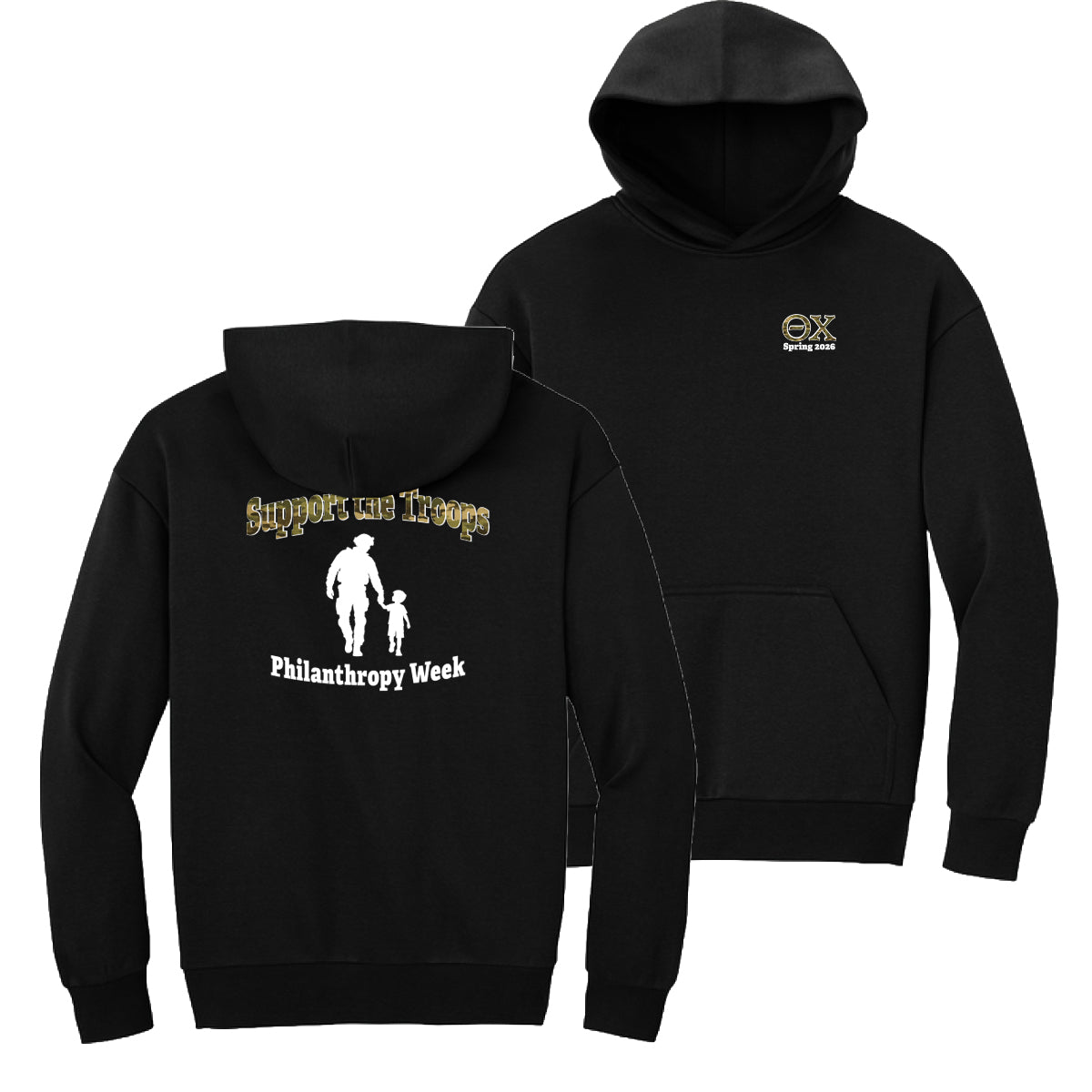 Custom Cal State Philanthropy Hoodie