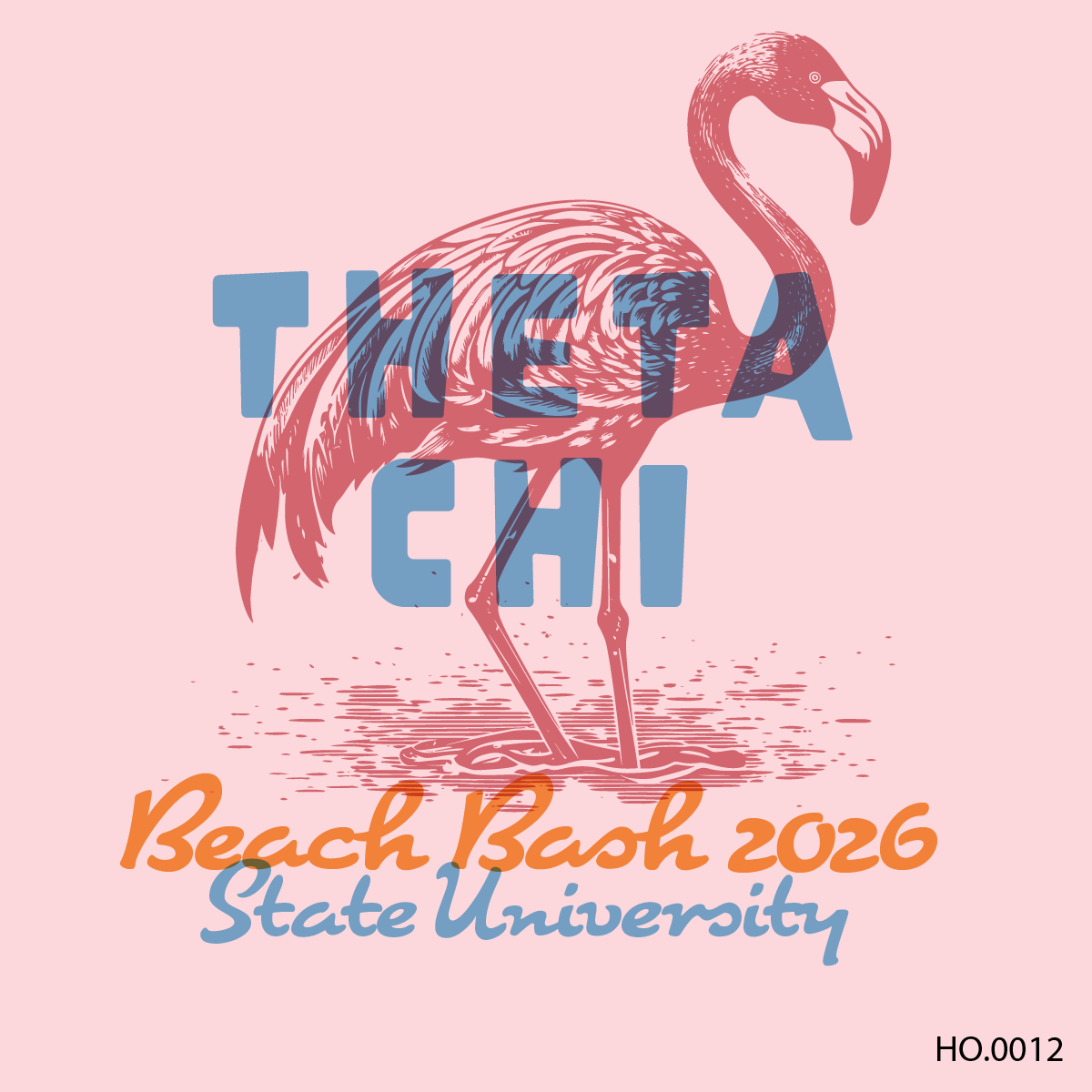 Theta Chi Beach Bash 2026 Tee