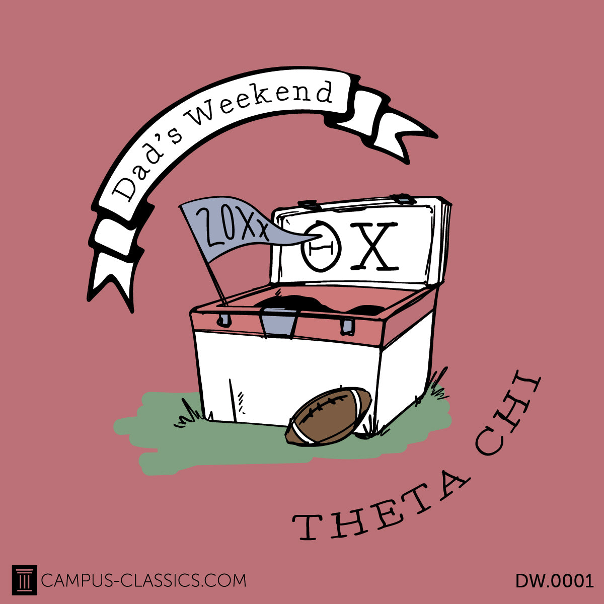 Theta Chi Dad's Weekend Tee