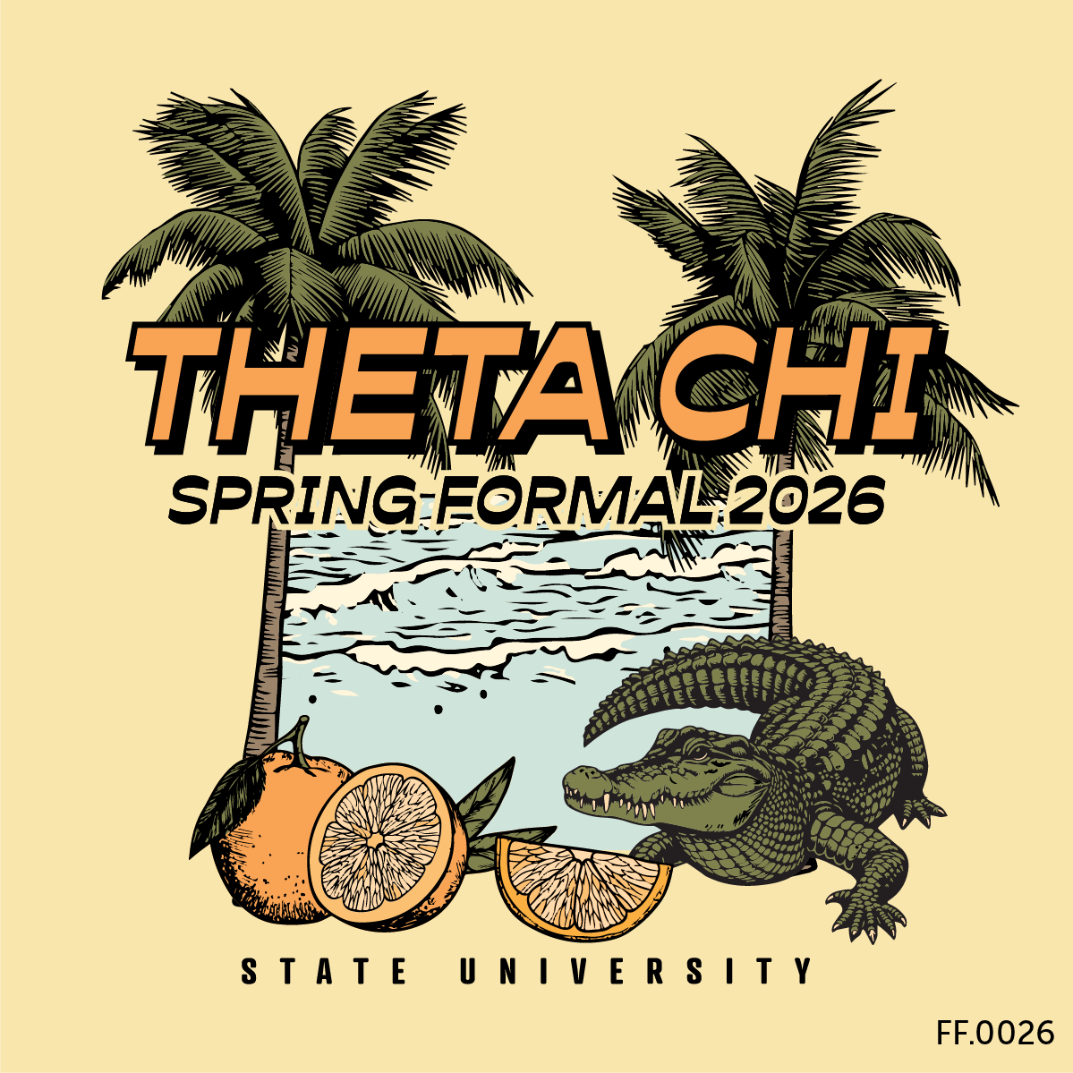 Theta Chi Spring 2026 Formal Tee