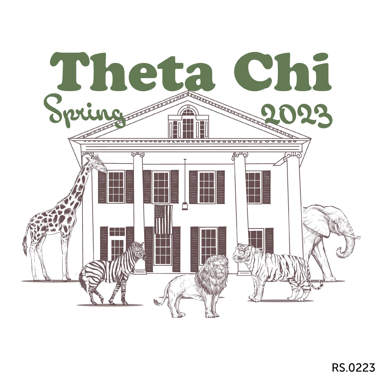 Theta Chi Spring Rush 2023 Tee