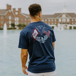 Theta Chi Navy Patriot tee