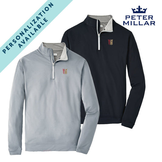 Theta Chi Personalized Peter Millar Perth Stretch Quarter Zip