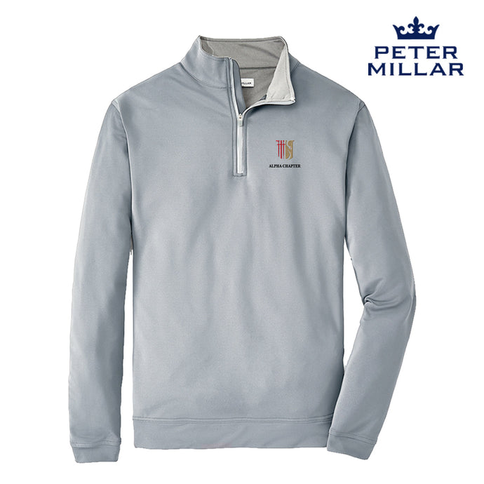 Theta Chi Personalized Peter Millar Perth Stretch Quarter Zip