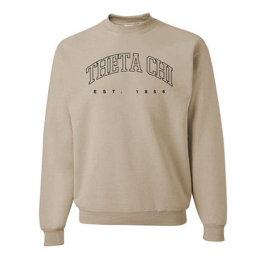 Theta Chi Classic Neutral Crewneck