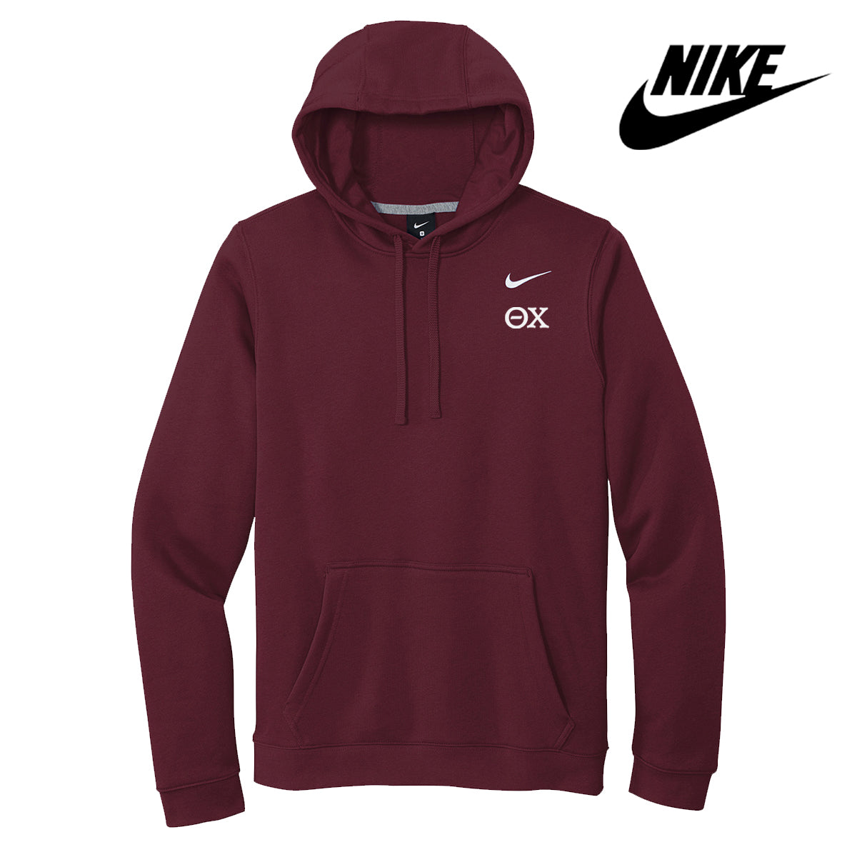 Theta Chi Nike Embroidered Hoodie