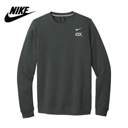 Theta Chi Nike Embroidered Crewneck