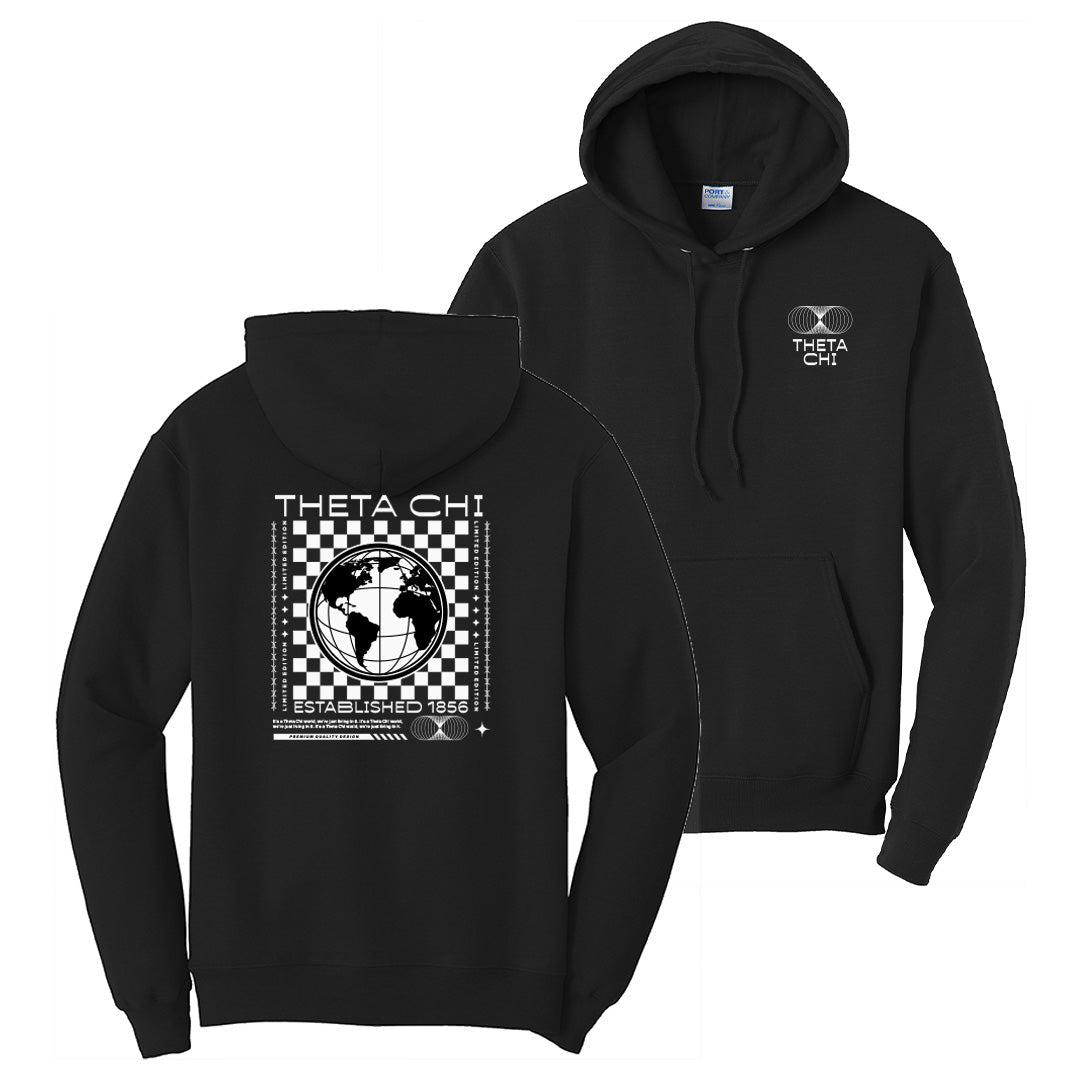 Theta Chi Graphic Streetwear Hoodie
