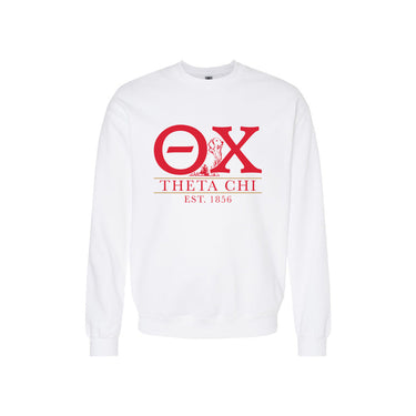 Theta Chi Golden Letters Crewneck