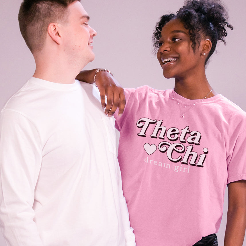 Theta Chi Retro Dream Girl Tee