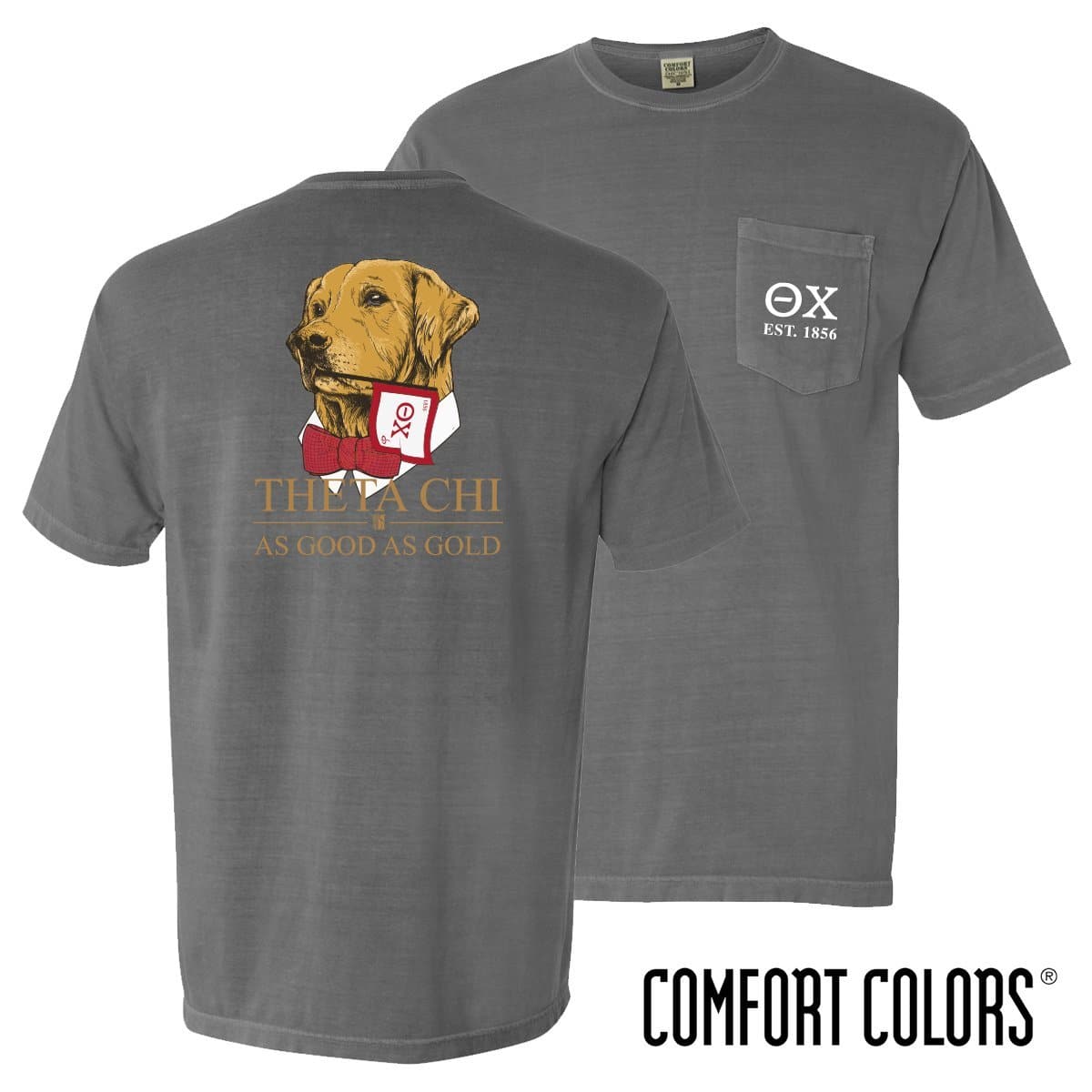 Theta Chi Comfort Colors Retriever Flag Tee | Theta Chi | Shirts > Short sleeve t-shirts