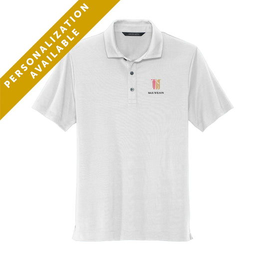 Theta Chi White Badge Polo