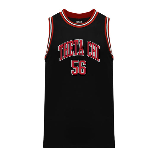 Theta Chi Black Basketball Jersey | Theta Chi | Shirts > Jerseys