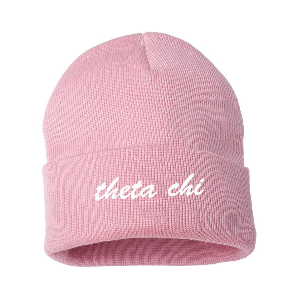 Theta Chi Pink Sweetheart Beanie | Theta Chi | Headwear > Beanies