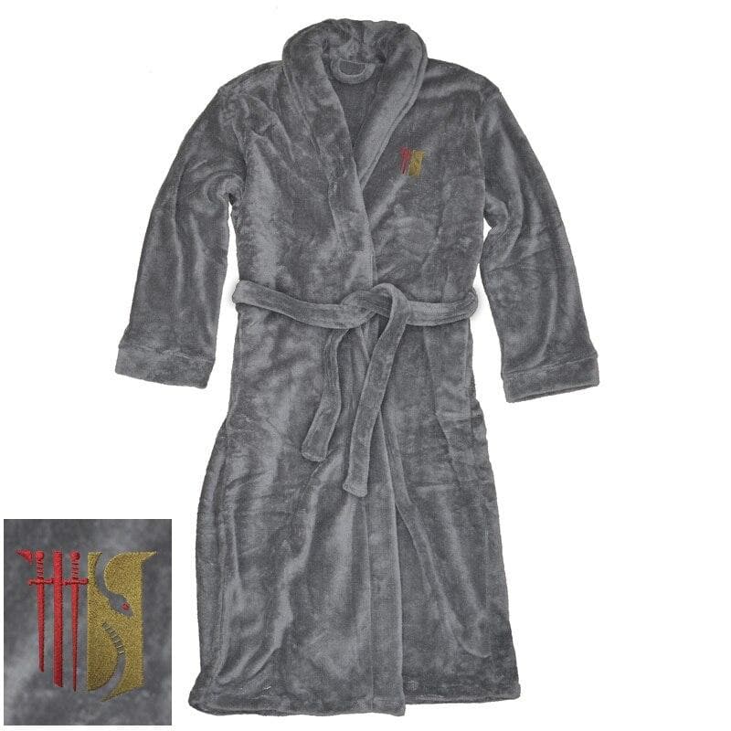 Theta Chi Charcoal Ultra Soft Robe | Theta Chi | Loungewear > Bath robes