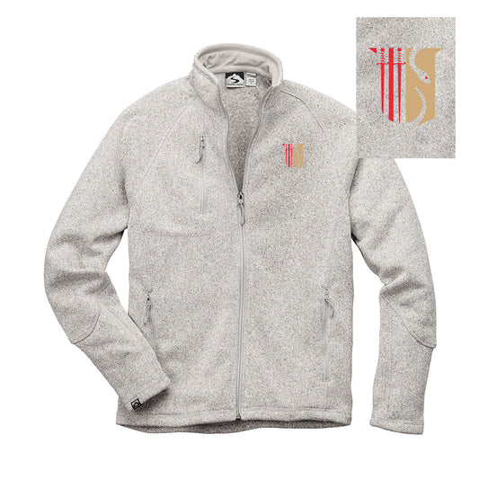 Theta Chi Embroidered Crest Full Zip