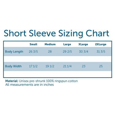 Theta Chi Red Carnation Ivory Short Sleeve Tee