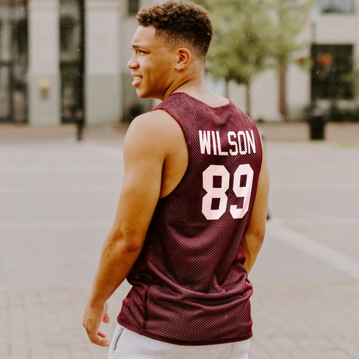 Theta Chi Reversible Personalized Intramural Mesh Jersey Tank